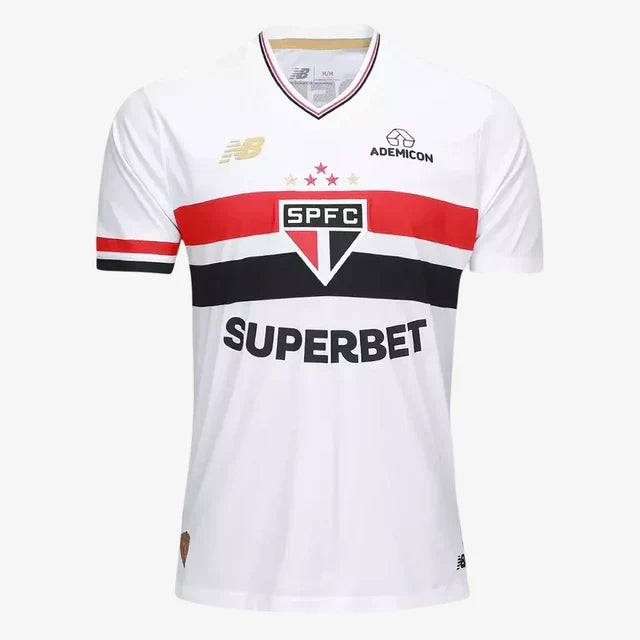 Camisa Lançamento São Paulo I 2025/26 - Branco - Luciano Nº 10